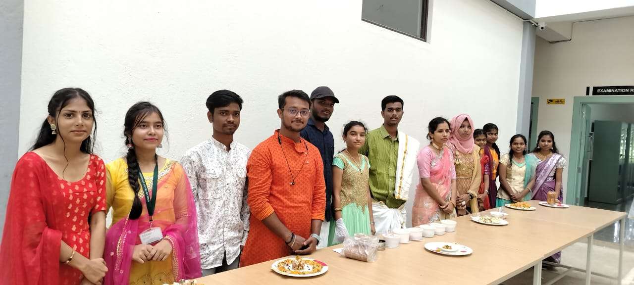 Students attending a lecture at Vidya Siri College's D.Pharmacy program.